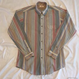 Vintage Stanley blacker striped button up